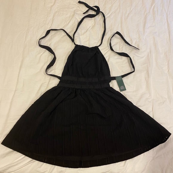 Tie Back Mini Fit and Flare Dress - Picture 4 of 11